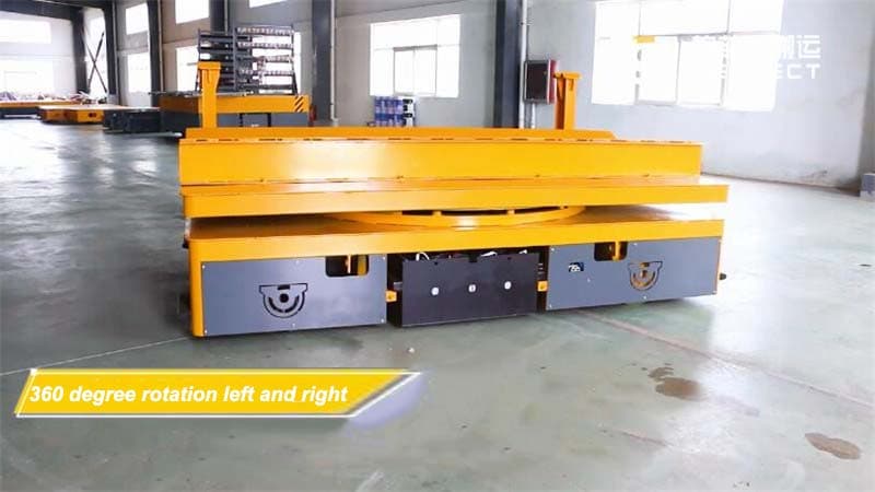 motorized die cart for foundry industry 30t